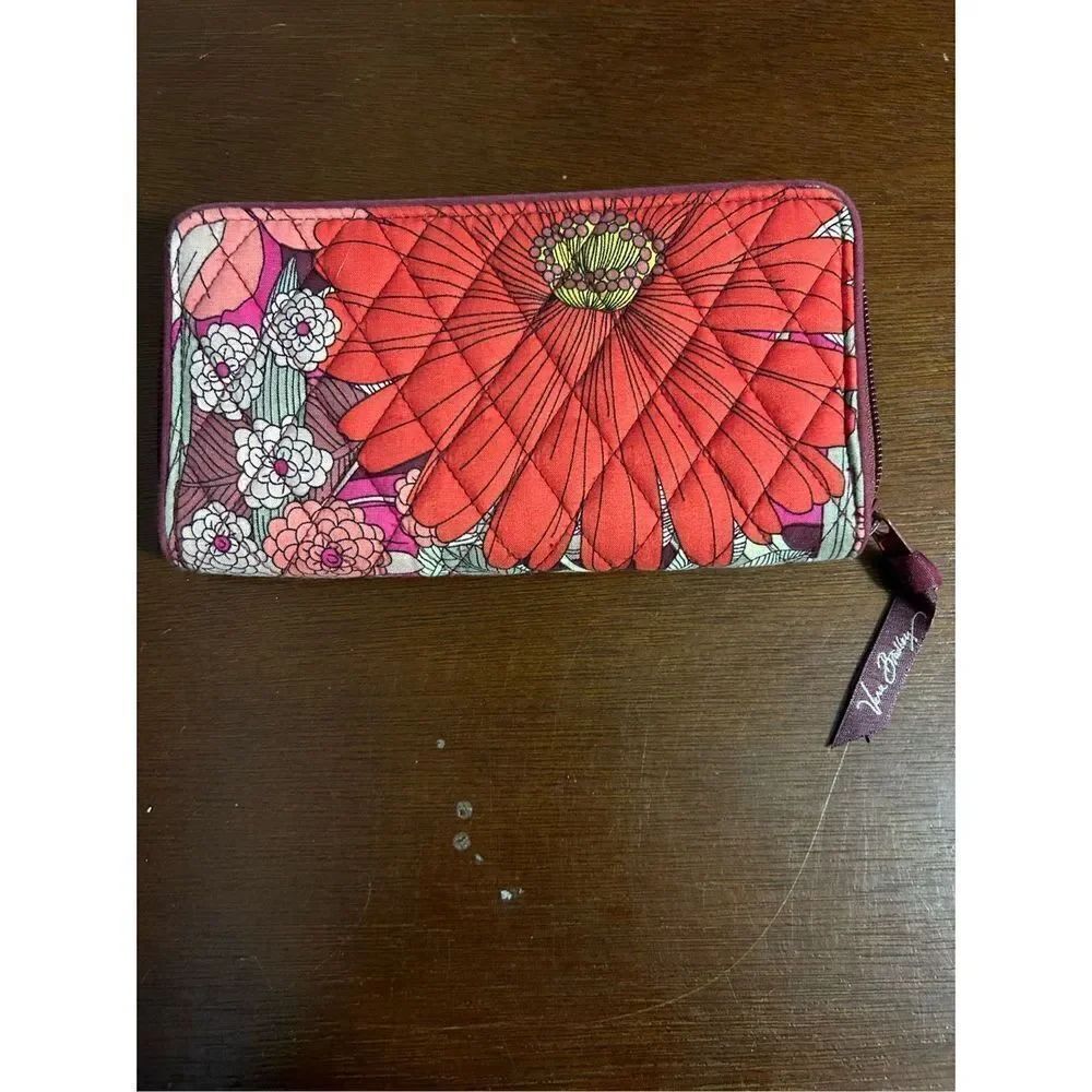 Vera Bradley large size floral wallet